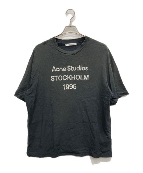 Acne studios（アクネ ストゥディオズ）Acne studios (アクネ ストゥディオズ) LOGO T-SHIRT RELAXED FIT グレー サイズ:Mの古着・服飾アイテム