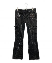 MIDAS（ミダス）の古着「スタッズパンツ」｜ブラック