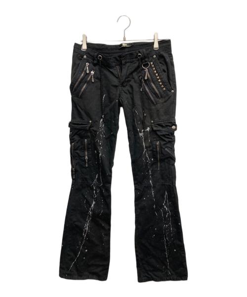 MIDAS（ミダス）MIDAS (ミダス) スタッズパンツ ブラック サイズ:1の古着・服飾アイテム