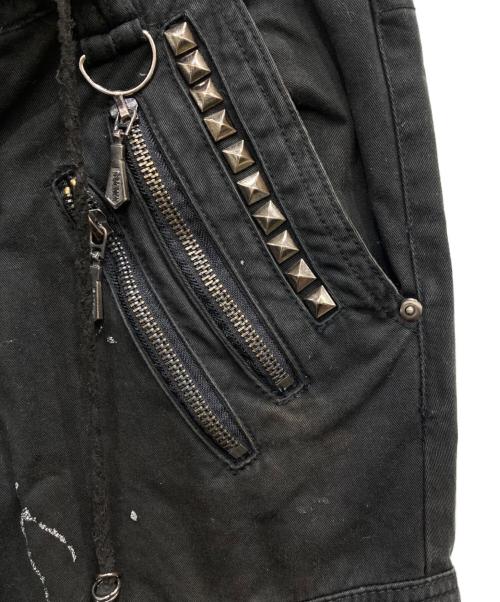 MIDAS（ミダス）MIDAS (ミダス) スタッズパンツ ブラック サイズ:1の古着・服飾アイテム