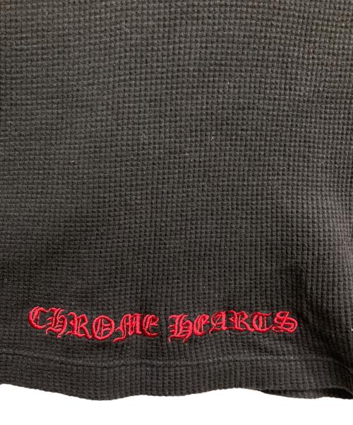 CHROME HEARTS（クロムハーツ）CHROME HEARTS (クロムハーツ) OLD Dagger Thermal L/S Tee ブラック サイズ:Mの古着・服飾アイテム