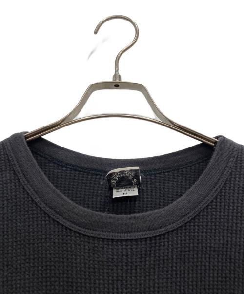 CHROME HEARTS（クロムハーツ）CHROME HEARTS (クロムハーツ) OLD Dagger Thermal L/S Tee ブラック サイズ:Mの古着・服飾アイテム