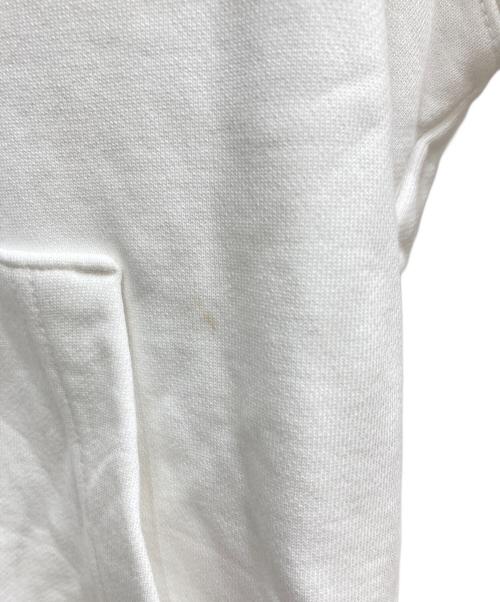 LACOSTE（ラコステ）LACOSTE (ラコステ) ロゴプリントパーカー ホワイト サイズ:SIZE 3の古着・服飾アイテム