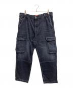 DIESELディーゼル）の古着「デニムパンツ」｜ブラック