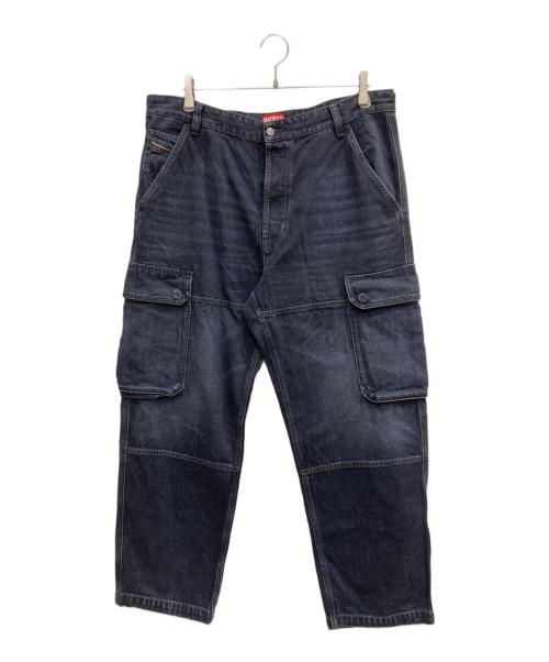 DIESEL（ディーゼル）DIESEL (ディーゼル) デニムパンツ ブラック サイズ:91cm（Ｗ36）の古着・服飾アイテム
