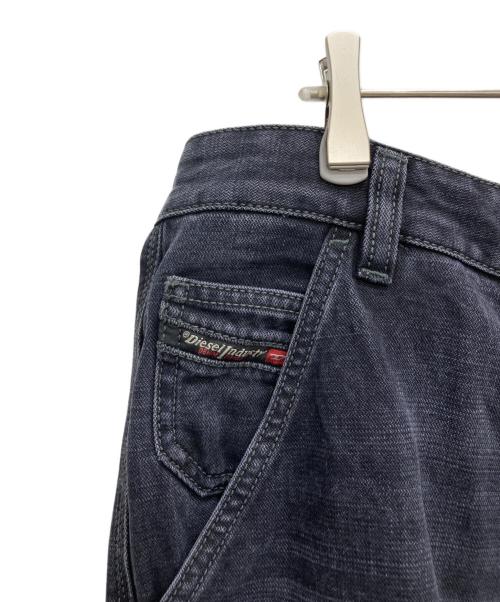 DIESEL（ディーゼル）DIESEL (ディーゼル) デニムパンツ ブラック サイズ:91cm（Ｗ36）の古着・服飾アイテム