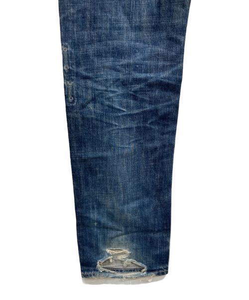 DSQUARED2（ディースクエアード）DSQUARED2 (ディースクエアード) ダメージデニムパンツ インディゴ サイズ:50の古着・服飾アイテム