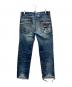 DSQUARED2 (ディースクエアード) ダメージデニムパンツ インディゴ サイズ:50：5000円