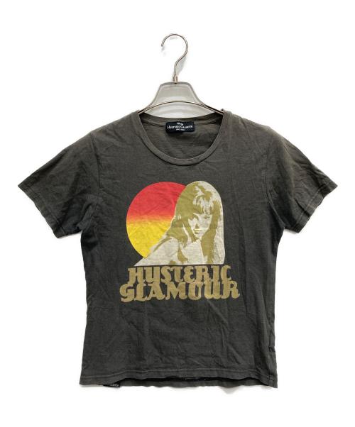 Hysteric Glamour（ヒステリックグラマー）Hysteric Glamour (ヒステリックグラマー) 半袖カットソー ブラック サイズ:FREEの古着・服飾アイテム