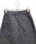 中古・古着 Ameri (アメリ) UND CUTWORK EMBROIDERY DENIM SKIRT ブラック サイズ:24：8000円