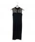 AMERI (アメリ) CORD VEST SET MERMAID DRESS ブラック サイズ:S 未使用品：9000円