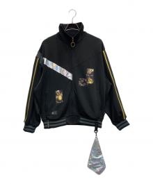 gladgard（グラッドガード）の古着「ファイティングマイウェイトラックジャケット」｜ブラック