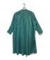 mizuiro-ind (ミズイロインド) シャツワンピース グリーン サイズ:表示なし：6000円