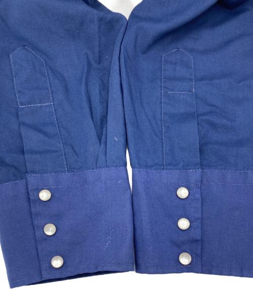 COWHAND（カウハンド）COWHAND (カウハンド) ウエスタンシャツ ブルー サイズ:Mの古着・服飾アイテム