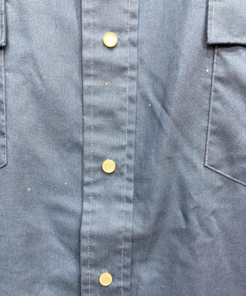 COWHAND（カウハンド）COWHAND (カウハンド) ウエスタンシャツ ブルー サイズ:Mの古着・服飾アイテム