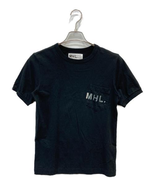 MHL（エムエイチエル）MHL (エムエイチエル) 半袖カットソー ブラック サイズ:Sの古着・服飾アイテム