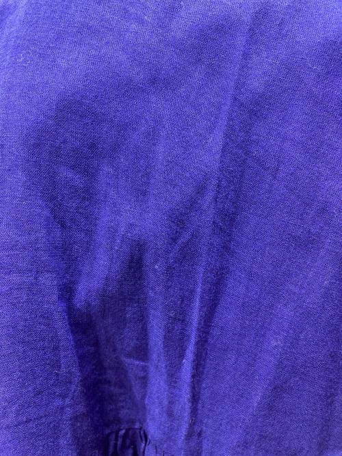 ne quittez pas（ヌキテパ）ne quittez pas (ヌキテパ) コットンボイルティアードワンピース パープル サイズ:Mの古着・服飾アイテム