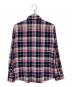 BURBERRY BLACK LABEL (バーバリーブラックレーベル) チェックシャツ パープル サイズ:M：4000円