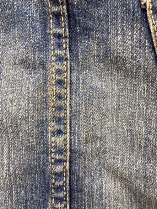 Hysteric Glamour（ヒステリックグラマー）Hysteric Glamour (ヒステリックグラマー) スタッズデニムミニスカート インディゴ サイズ:XSの古着・服飾アイテム