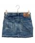 Hysteric Glamour (ヒステリックグラマー) スタッズデニムミニスカート インディゴ サイズ:XS：5000円