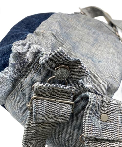 EVISU（エヴィス）EVISU (エヴィス) 巾着型デニムリュック インディゴの古着・服飾アイテム
