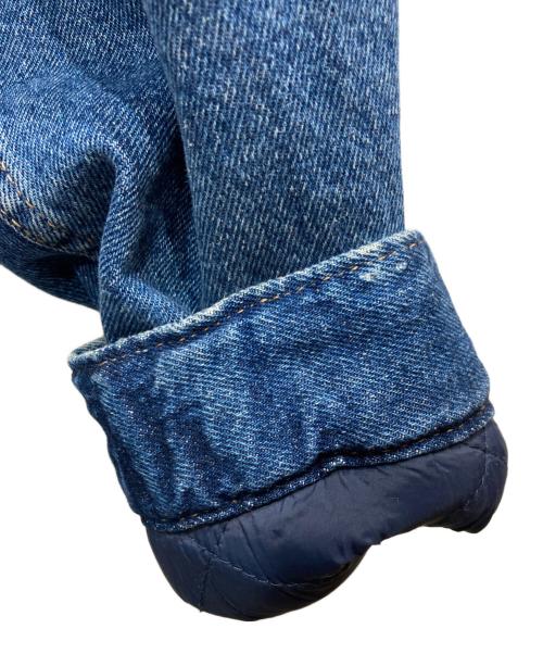 Calvin Klein Jeans（カルバンクラインジーンズ）Calvin Klein Jeans (カルバンクラインジーンズ) ボアランチジャケット インディゴ サイズ:Mの古着・服飾アイテム