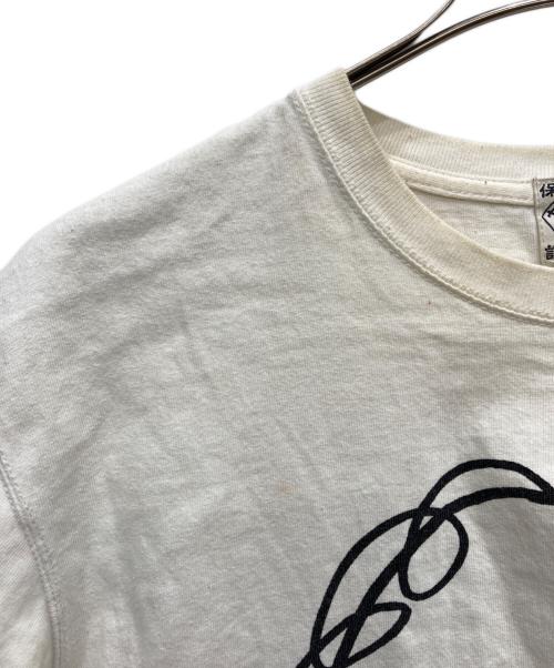 EVISU（エヴィス）EVISU (エヴィス) カモメプリントTシャツ ホワイト サイズ:42の古着・服飾アイテム