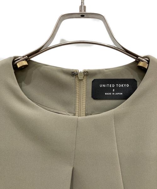 UNITED TOKYO（ユナイテッドトーキョー）UNITED TOKYO (ユナイテッドトーキョー) オールインワン カーキ サイズ:Ⅿの古着・服飾アイテム