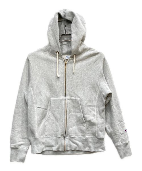 Champion（チャンピオン）Champion (チャンピオン) リバースウィーブジップパーカー グレー サイズ:Lの古着・服飾アイテム