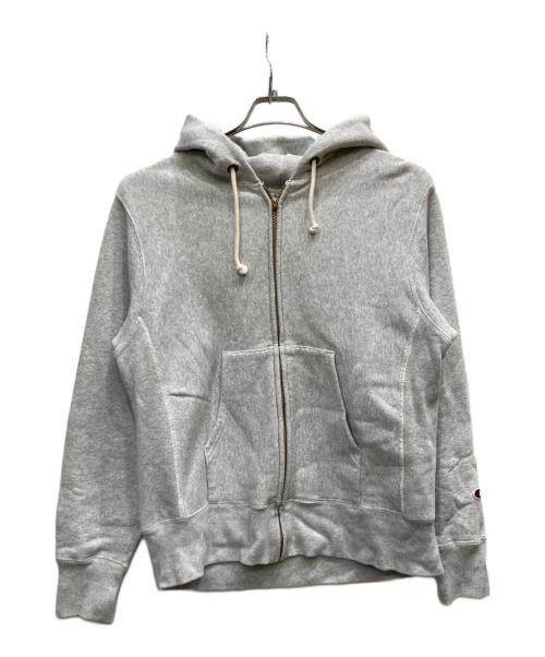 Champion（チャンピオン）Champion (チャンピオン) リバースウィーブジップパーカー グレー サイズ:Lの古着・服飾アイテム