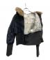 中古・古着 DIESEL (ディーゼル) ショート丈ブルゾン ブラック サイズ:S：10000円