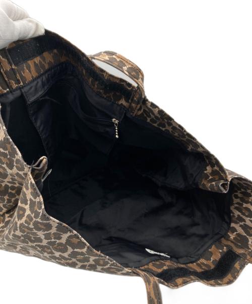 DOLCE & GABBANA More（ドルチェ＆ガッバーナ）DOLCE & GABBANA More (ドルチェ＆ガッバーナ) レオパードトートバッグ ブラウンの古着・服飾アイテム
