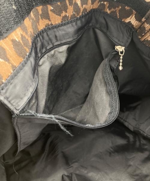 DOLCE & GABBANA More（ドルチェ＆ガッバーナ）DOLCE & GABBANA More (ドルチェ＆ガッバーナ) レオパードトートバッグ ブラウンの古着・服飾アイテム