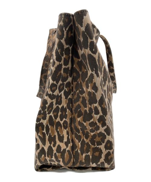 DOLCE & GABBANA More（ドルチェ＆ガッバーナ）DOLCE & GABBANA More (ドルチェ＆ガッバーナ) レオパードトートバッグ ブラウンの古着・服飾アイテム