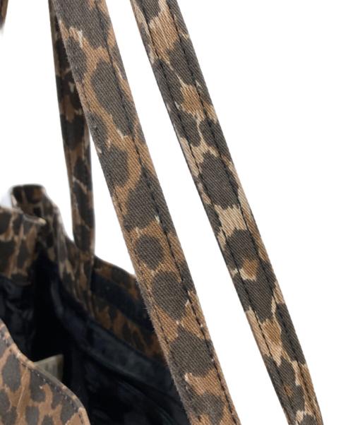 DOLCE & GABBANA More（ドルチェ＆ガッバーナ）DOLCE & GABBANA More (ドルチェ＆ガッバーナ) レオパードトートバッグ ブラウンの古着・服飾アイテム