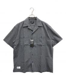 Schott（ショット）の古着「コットンコバートオープンカラーワークシャツ」｜グレー
