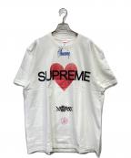 SUPREMEシュプリーム）の古着「Tシャツ」｜ホワイト