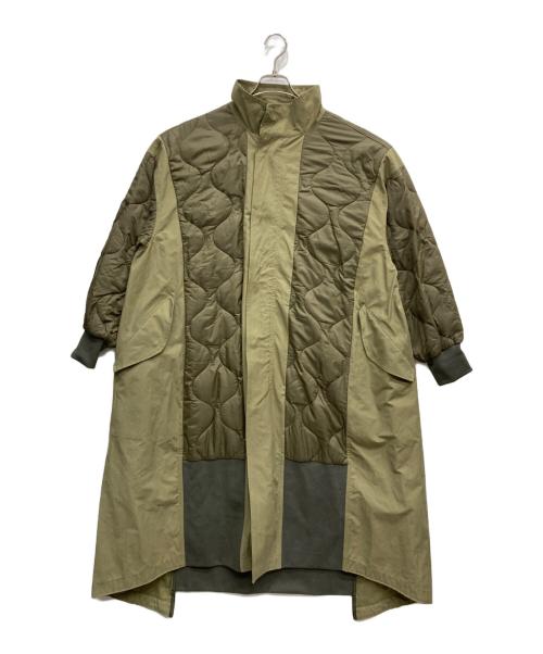 etsinta（エシンタ）etsinta (エシンタ) 切替マキシミリタリーコート カーキ サイズ:FREE 未使用品の古着・服飾アイテム
