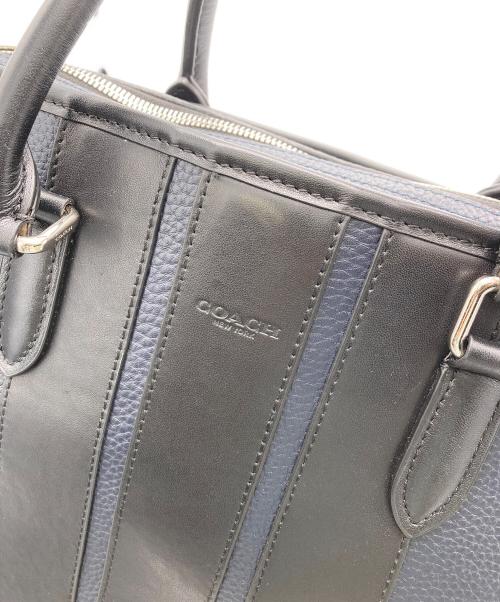 COACH（コーチ）COACH (コーチ) ブリーフケース ネイビーの古着・服飾アイテム