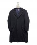 Paul Smith COLLECTIONポールスミス コレクション）の古着「カシミヤブレンドウールコート」｜ネイビー