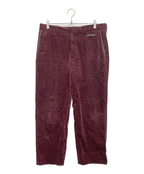 HERMES（エルメス）HERMES (エルメス) コーデュロイパンツ レッド サイズ:表記なしの古着・服飾アイテム