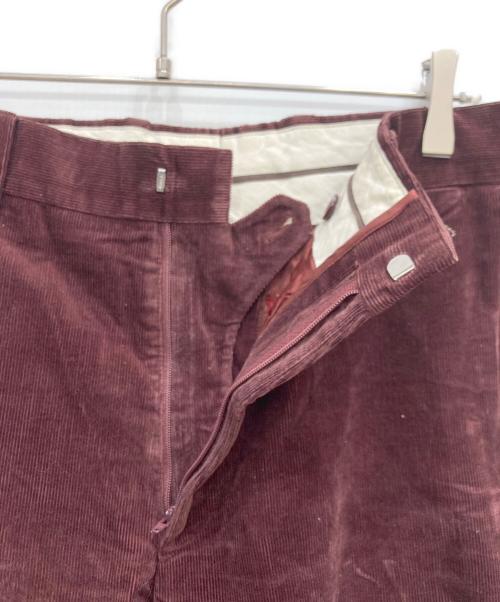 HERMES（エルメス）HERMES (エルメス) コーデュロイパンツ レッド サイズ:表記なしの古着・服飾アイテム