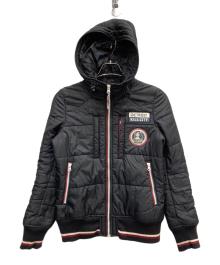 Hysteric Glamour（ヒステリックグラマー）の古着「ワッペン中綿ジャケット」｜ブラック