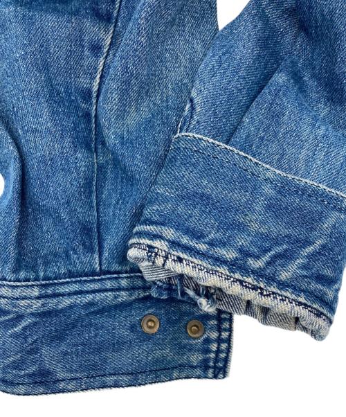 FORUM（フォーラム）FORUM (フォーラム) デニムライダースジャケット インディゴ サイズ:Ⅼの古着・服飾アイテム