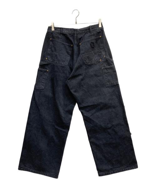 FIFTH GENERAL STORE（フィフスジェネラルストア）FIFTH GENERAL STORE (フィフスジェネラルストア) ダブルニーペインターパンツ グレー サイズ:Mの古着・服飾アイテム