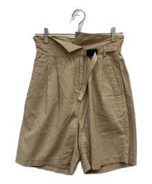 GRAMICCI×B:MING by BEAMS（グラミチ×ビーミングバイビームス）の古着「別注リネン混ハーフパンツ」｜ベージュ