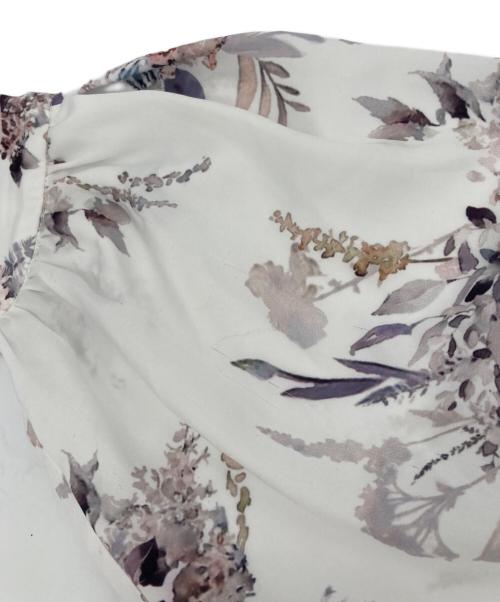 HER LIP TO（ハーリップトゥ）HER LIP TO (ハーリップトゥ) French Bouquet Puff Sleeve Dress ホワイト サイズ:Mの古着・服飾アイテム