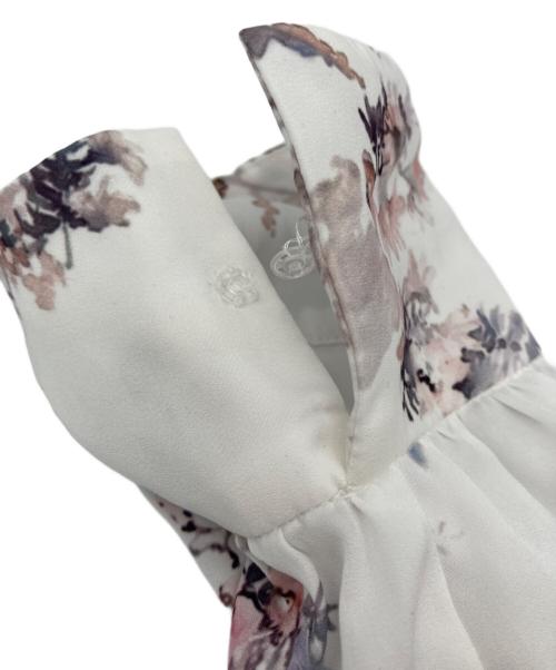 HER LIP TO（ハーリップトゥ）HER LIP TO (ハーリップトゥ) French Bouquet Puff Sleeve Dress ホワイト サイズ:Mの古着・服飾アイテム