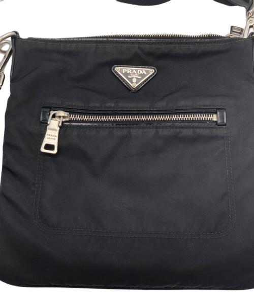 PRADA（プラダ）PRADA (プラダ) ショルダーバッグ ブラックの古着・服飾アイテム