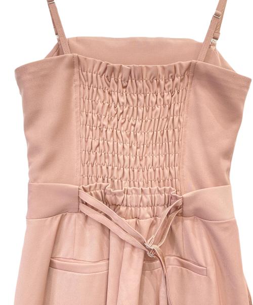 FRAY ID（フレイ アイディー）FRAY ID (フレイ アイディー) チュールブラウスセットベアコンビネゾン ピンクの古着・服飾アイテム